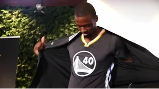 Behind the Scenes of the Warriors Alternate Jersey Unveiling