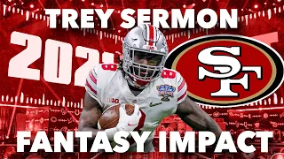 NFL Draft Fantasy Impact - Trey Sermon to the 49ers