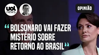 Michelle aprende com Bolsonaro a fazer mistério para continuar na mídia, diz Tales Faria