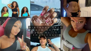 Weekly Vlog: PREPPING FOR 30TH BDAY | BDAY NAILS & HAIR | EMOTIONAL | RUNNING ERRANDS & More!