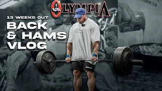 13 Weeks Out | Olympia Prep Series | Back & Hams Vlog | IFBB Pro Justin Shier