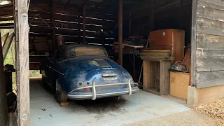 I just bought a barn find 1955 Porsche Speedster 👀 🙌 🙀 - Tire Kickers Ep. 4