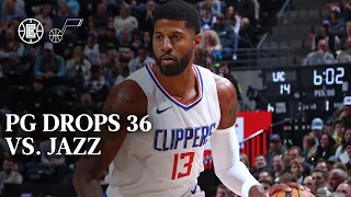 Paul George Drops 36 Against Jazz | LA Clippers