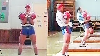 Anton Anasenko - kettlebell jerk / Антон Анасенко - толчок гирь