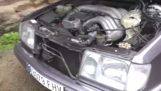 Mercedes W124 E300 Diesel coin test