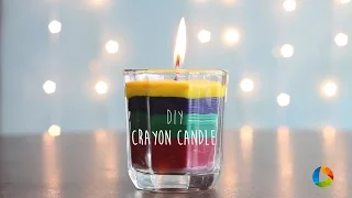 How to Make : Crayon Candle