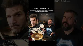 BADASS DRUM FILL - CHARLIE BENANTE - ANTHRAX - CAUGHT IN A MOSH