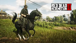 НОВАЯ ЛОШАДЬ АРТУРА | Крадём коняху и подбираем ей стиль | RED DEAD REDEMPTION 2