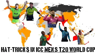 Hat-Tricks In ICC Men's T20 World Cup | Hat-Tricks Takers In T20 World Cup #hattrick #cricket