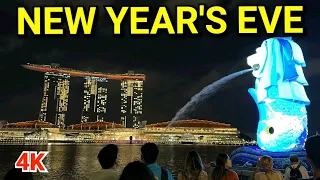New Year Countdown 2024 | Singapore Marina Bay New Year Eve | Marina Bay Singapore Countdown