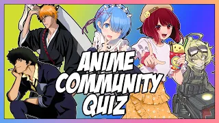 Anime Community Quiz - Openings, Endings and OSTs + Bonus!