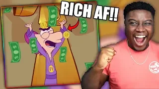PHINEAS THE SCAMMER! | PHINEAS AND FERB START A CULT Reaction!