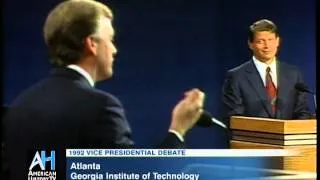 1992 Vice Presidential Debate Clip