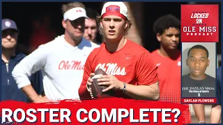 Is Ole Miss and the 2024 Roster Complete? | Daylan Flowers on the Ole Miss Football roster