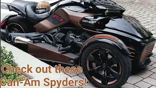 Can-Am SPYDER of the week! Check out these beautiful Spyders