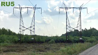 RU 5 Power lines in Russia. (142)