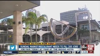 Job fair for Locale Market in St. Petersburg's Sundial shopping district