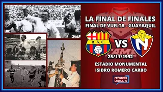 Barcelona SC vs El Nacional - Final de Vuelta 1992 - El Monumentalazo Parte II - Crónicas Criollas