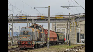 Rail activity at Dej Triaj depot  / Activitate feroviara la depoul Dej Triaj - February 2022