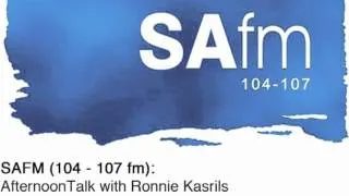 SAFM Podcast: AfternoonTalk with Ronnie Kasrils on Israeli Apartheid Week