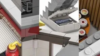 Lego sushi corner