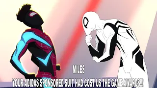 Peter Reacts to Miles' New Suit - Spider-Man Animation