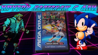 Китайский флеш картридж для Sega Mega Drive