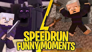 Nexe i FUNNY MOMENTS z Minecraft Speedrun Challenge!