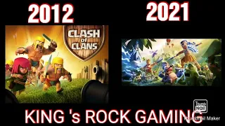 clash of clans loading screen 2012 - 2021 april