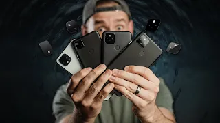 Pixel 5 vs Pixel 4a 5G vs Pixel 4a vs Pixel 4 XL Camera Comparison!