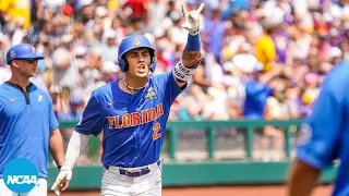 Florida vs. LSU: 2023 Men's College World Series Finals Game 2 highlights