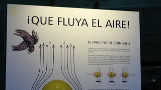 El principio de Bernoulli en el Museo de la Ciencia y el Cosmos