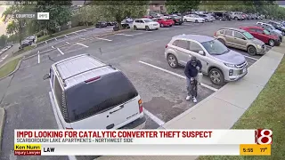 IMPD looking for catalytic converter theft suspect