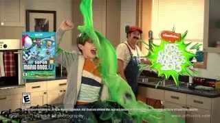 2013 Nickelodeon Kid's Choice Awards promo commercial, featuring Nintendo Mario