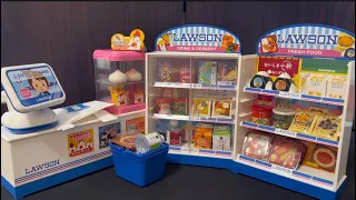 23 minutes Satisfying with Unboxing DX Lawson Convenience Store Set Toys | ASMR