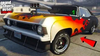 TWIN TURBO SUPERCHARGED MUSCLE CAR "GTA ARENA WAR DLC UPDATE!" - GTA Online