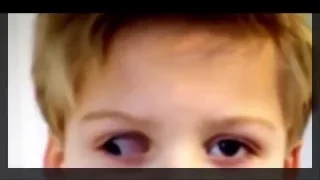 This kid got the creepiest eyeball trick