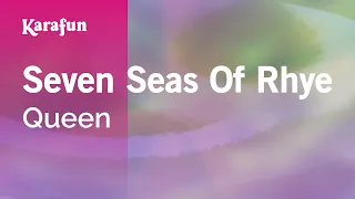 Seven Seas of Rhye - Queen | Karaoke Version | KaraFun