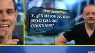 Tertuliómetro a Frederic Hermel: "¿Es mejor jugador Benzema que Cristiano?