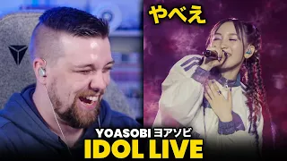 YOASOBI - 'IDOL' LIVE @Saitama Super Arena | Reaction