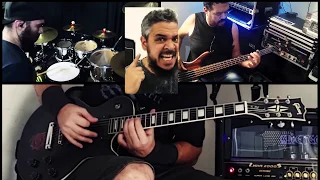 Ozzy Osbourne - Perry Mason - Full Band Cover (Split Screen)