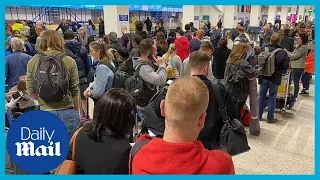 Easter weekend travel: Huge queues begin to form at Heathrow Airport