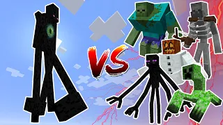 Endersent VS Mutant Monsters - Mob Battles In Minecraft