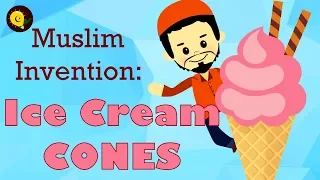 Ice Cream Cones:  Muslim Invention | Muslim Heroes & Inventors: Islamic Cartoon for Kids:IQRACartoon
