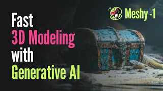 Introducing Meshy-1: Generate 3D Models with AI in Just a Minute