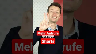 So bekommst du mehr Aufrufe auf deinen YouTube Shorts #shorts