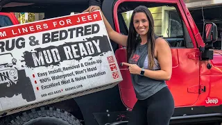 Putting New Carpet In The Jeep!!!