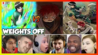 💪"Rock Lee vs Gaara"🔥 [Part 1/2] Naruto REACTION MASHUP