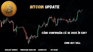 BITCOIN Update - 52K?! [Analiză Tehnică, Zone Buy/Sell, Lichiditate, Timeframe Mare/Mic]