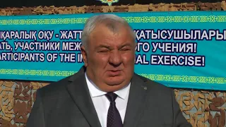 Учение КМС ОДКБ "Нерушимое братство-2017". Интервью генерального секретаря ОДКБ Юрия Хачатурова